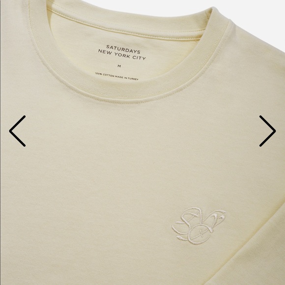 NWT Saturdays NYC Relaxed Tee - Picture 2 of 2